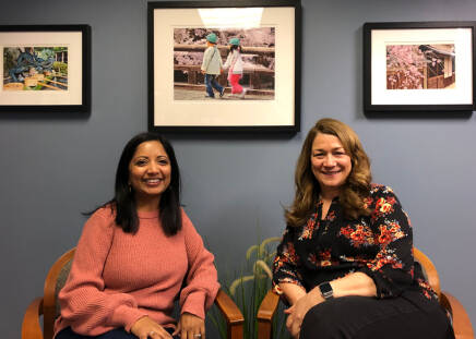 Dr. Mikhila Wildey and Dr. Christine Smith